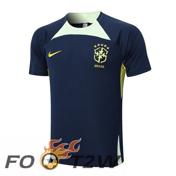 Training T-Shirts Bresil Bleu Royal 2023/2024