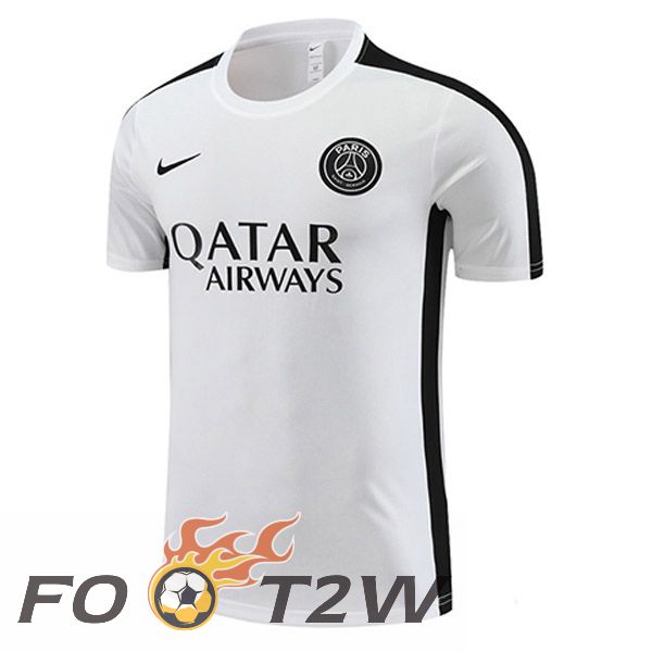 Training T-Shirts Paris PSG Blanc 2023/2024