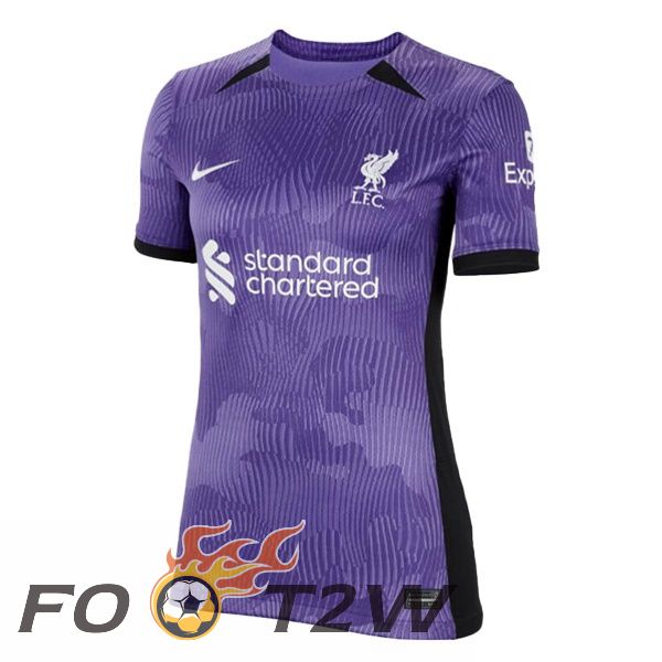 Maillot De Foot FC Liverpool Femme Third Pourpre 2023/2024