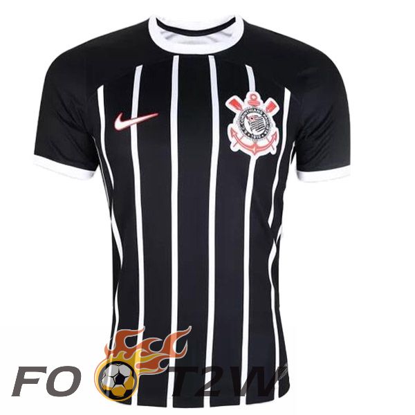 Maillot De Foot Corinthians Exterieur Noir 2023/2024