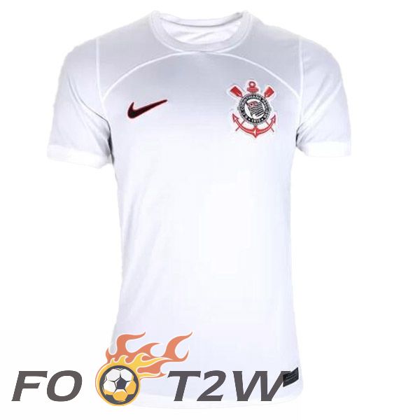 Maillot De Foot Corinthians Domicile Blanc 2023/2024