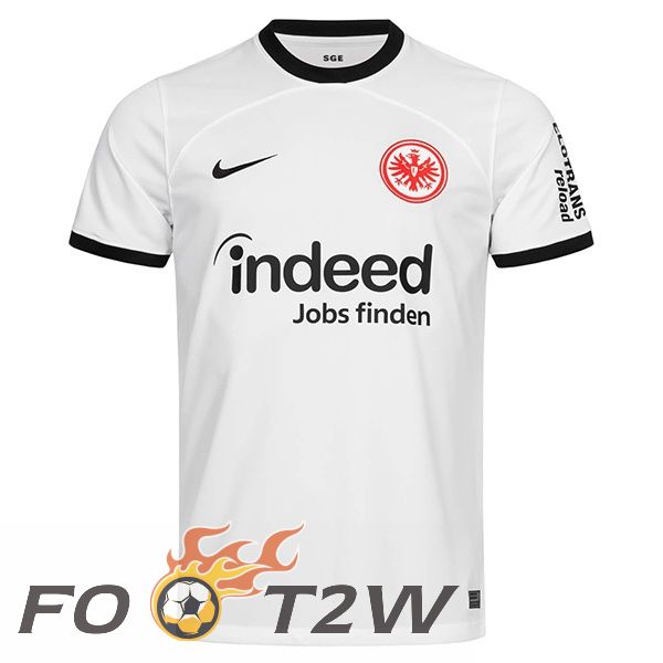 Maillot De Foot Eintracht Frankfurt Third Blanc 2023/2024