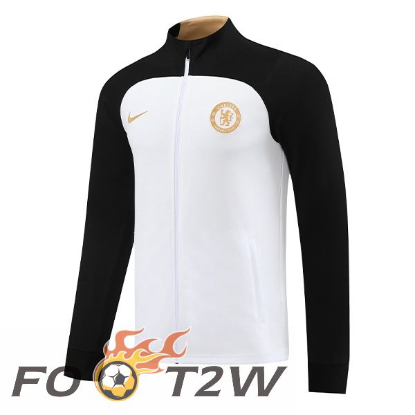 Veste Foot FC Chelsea Blanc 2023/2024