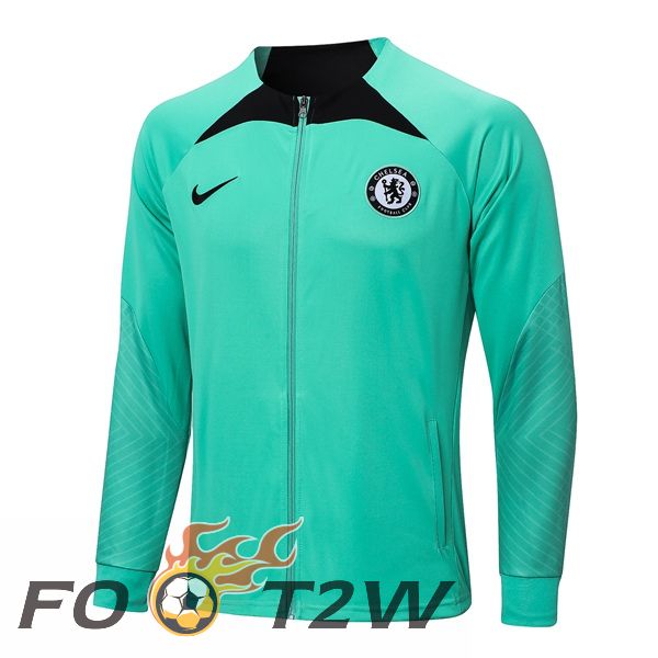 Veste Foot FC Chelsea Vert 2023/2024