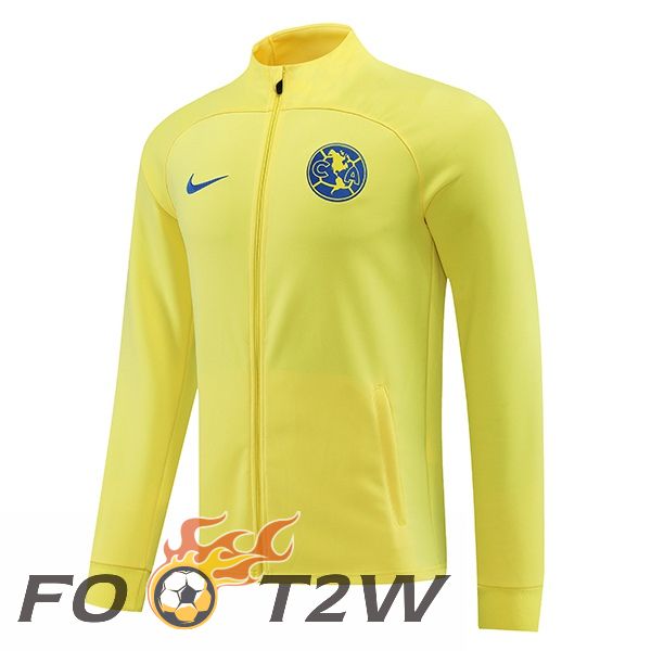 Veste Foot Club America Jaune 2023/2024