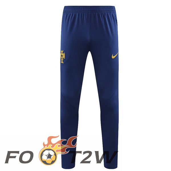 Pantalon Foot Portugal Bleu Royal 2023/2024