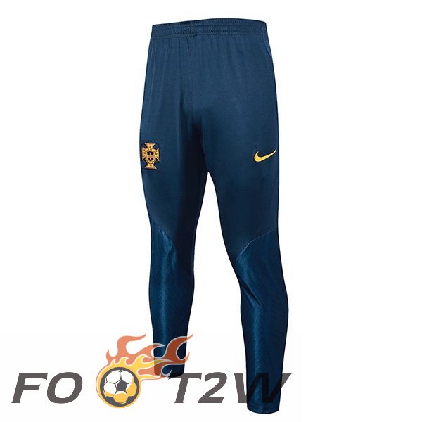 Pantalon Foot Portugal Bleu Royal 2023/2024