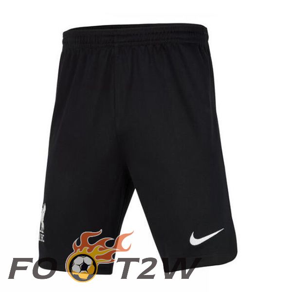 Short De Foot FC Liverpool Exterieur Noir 2023/2024