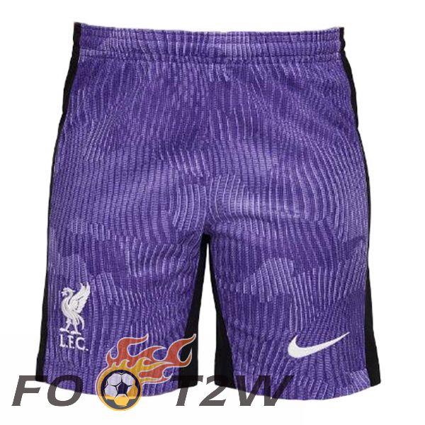 Short De Foot FC Liverpool Third Pourpre 2023/2024