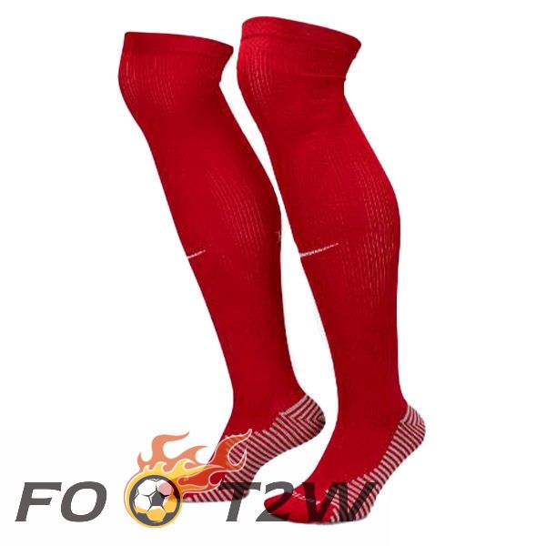 Chaussettes De Foot FC Liverpool Domicile Rouge 2023/2024