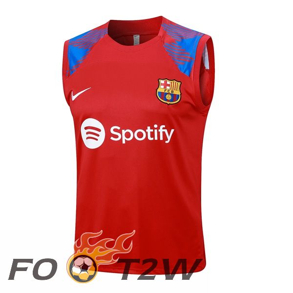 Gilet De Foot FC Barcelone Rouge 2023/2024