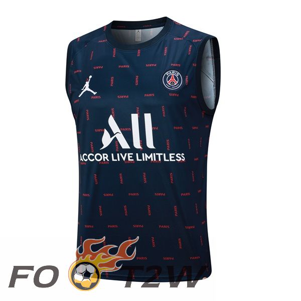 Gilet De Foot Paris PSG Bleu Royal 2023/2024