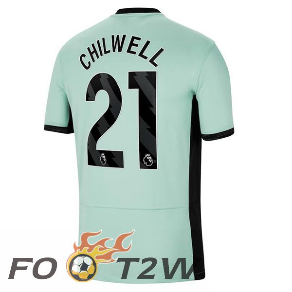 Maillot De Foot FC Chelsea (Chilwell 21) Third Vert 2023/2024