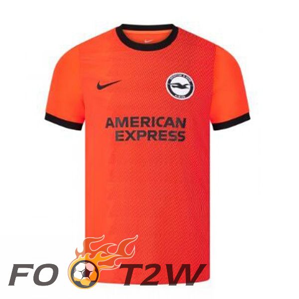 Maillot De Foot FC Brighton Third Orange 2023/2024