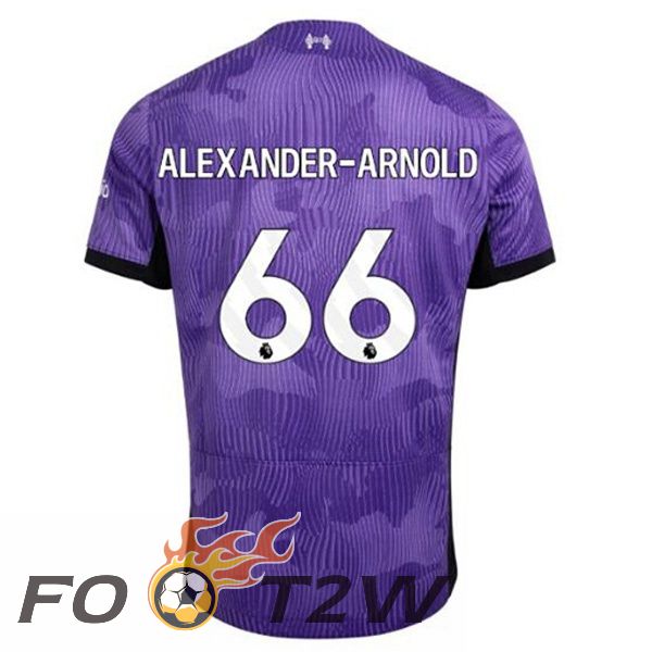 Maillot De Foot FC Liverpool (ALEXANDER-ARNOLD 66) Third Pourpre 2023/2024