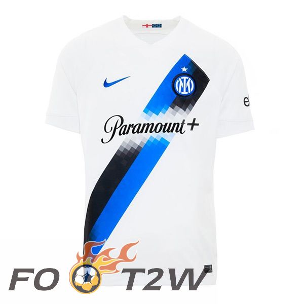 Maillot De Foot Inter Milan Exterieur Blanc 2023/2024