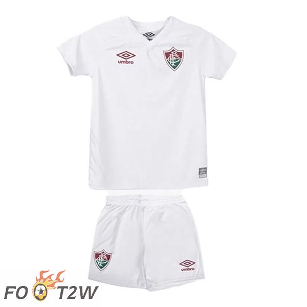 Maillot de Foot Fluminense Enfant Exterieur Blanc 2022/2023