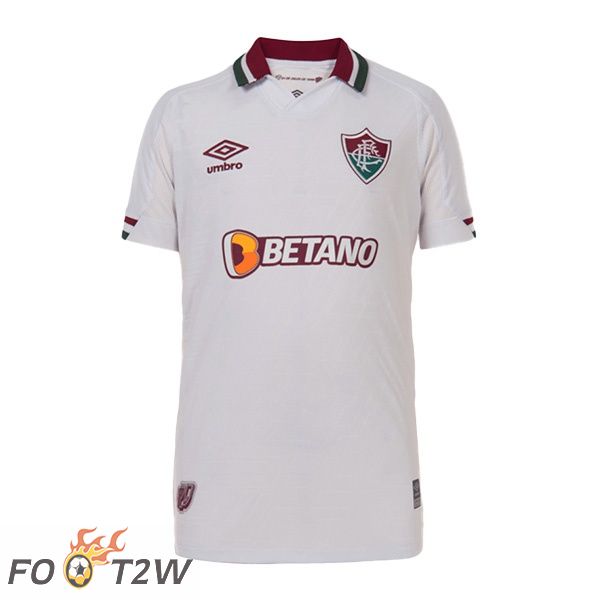 Maillot de Foot Fluminense Exterieur Blanc 2022/2023