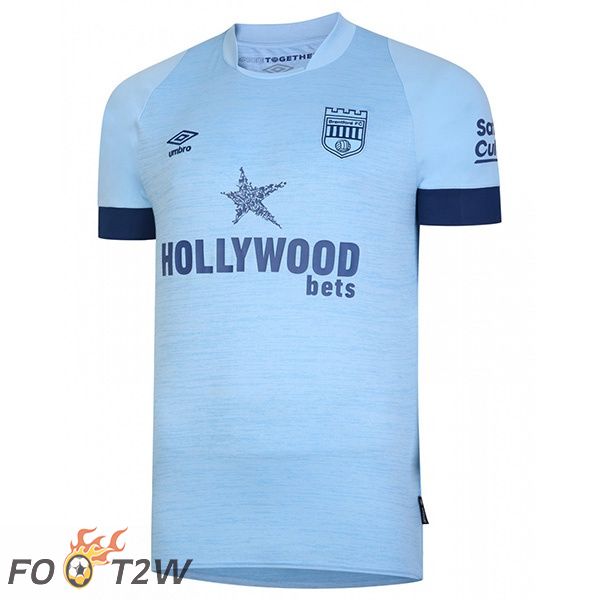 Maillot de Foot Brentford FC Exterieur Bleu 2022/2023