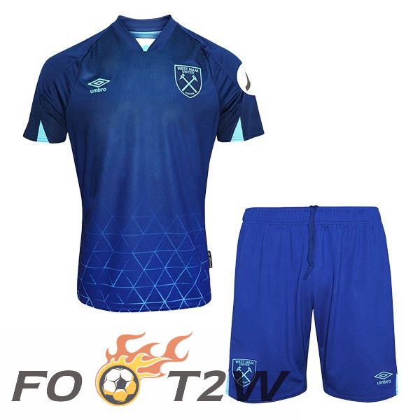 Maillot De Foot West Ham Enfant Third Bleu 2023/2024