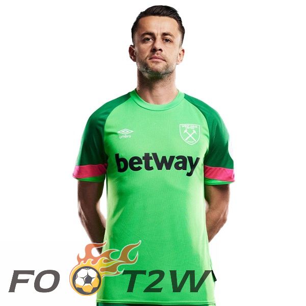 Maillot De Foot West Ham Gardien De but Vert 2023/2024