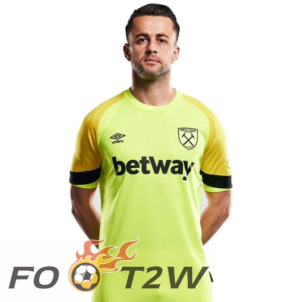 Maillot De Foot West Ham Gardien De but Jaune 2023/2024