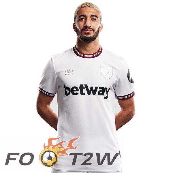 Maillot De Foot West Ham Exterieur Blanc 2023/2024