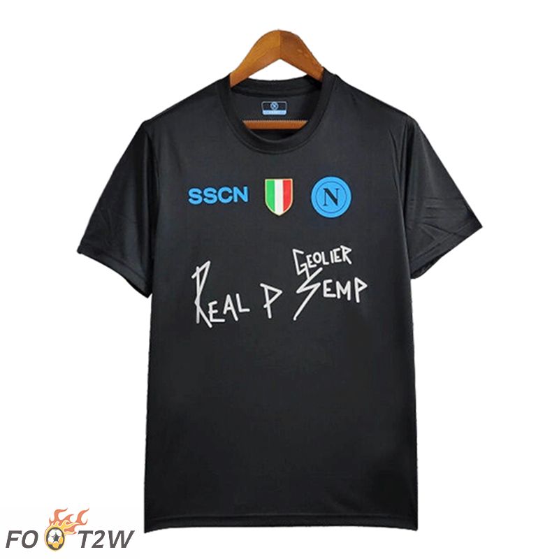 Maillot De Foot SSC Naples Noir 2024/2025