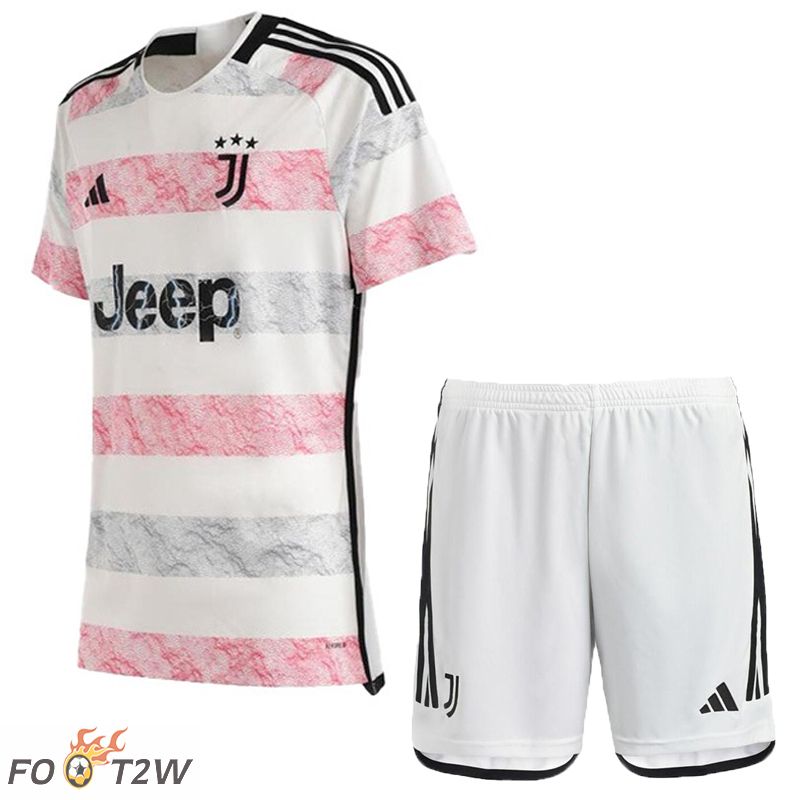 Ensemble Maillot Foot Juventus Exterieur + Shorts 2023/2024