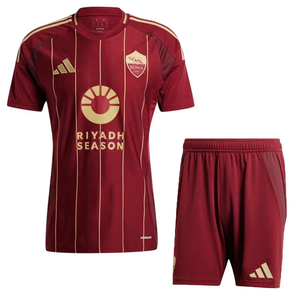 Maillot de Foot AS Roma Domicile + Court 2024/2025