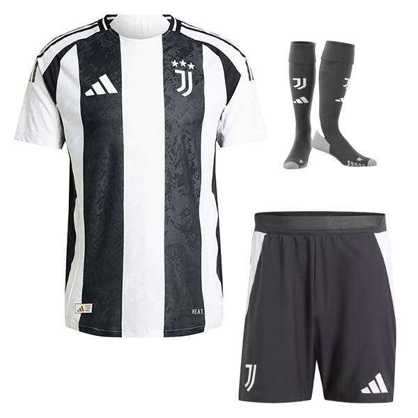 Maillot de Foot Juventus Domicile (Court + Chaussettes) 2024/2025