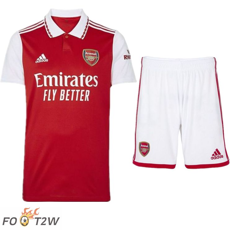 Ensemble Maillot Foot Arsenal Domicile + Short 2022/2023