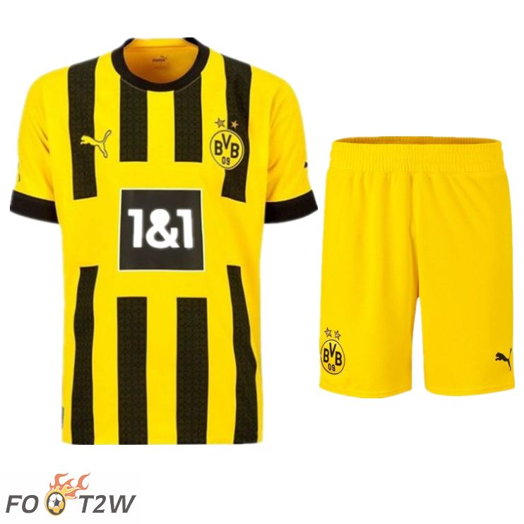 Ensemble Maillot Foot Dortmund BVB Domicile + Short 2022/2023