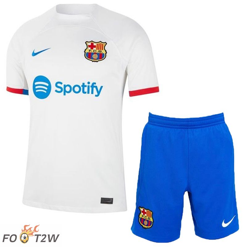 Ensemble Maillot Foot FC Barcelone Exterieur + Shorts 2023/2024