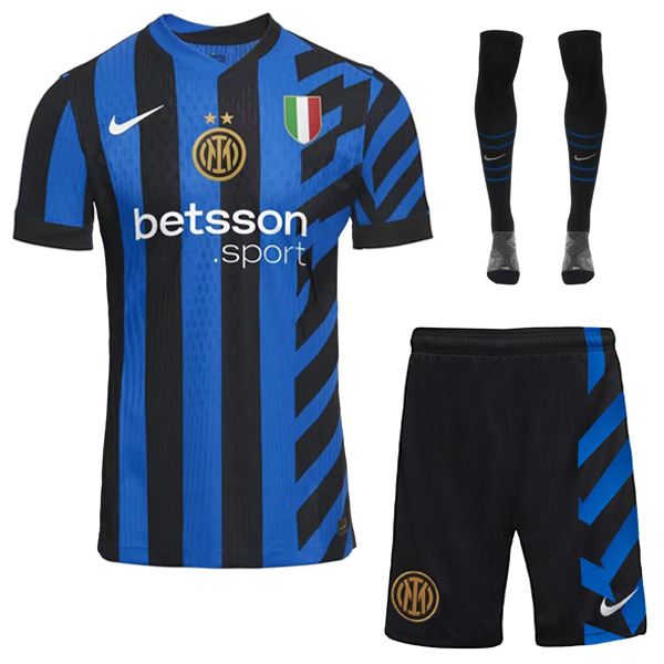 Maillot de Foot Inter Milan Domicile (Court + Chaussettes) 2024/2025