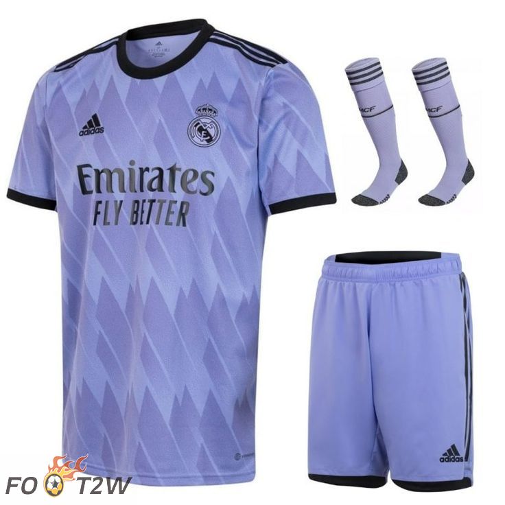 Ensemble Maillot Foot Real Madrid Exterieur (Short + Chaussettes) 2022/2023