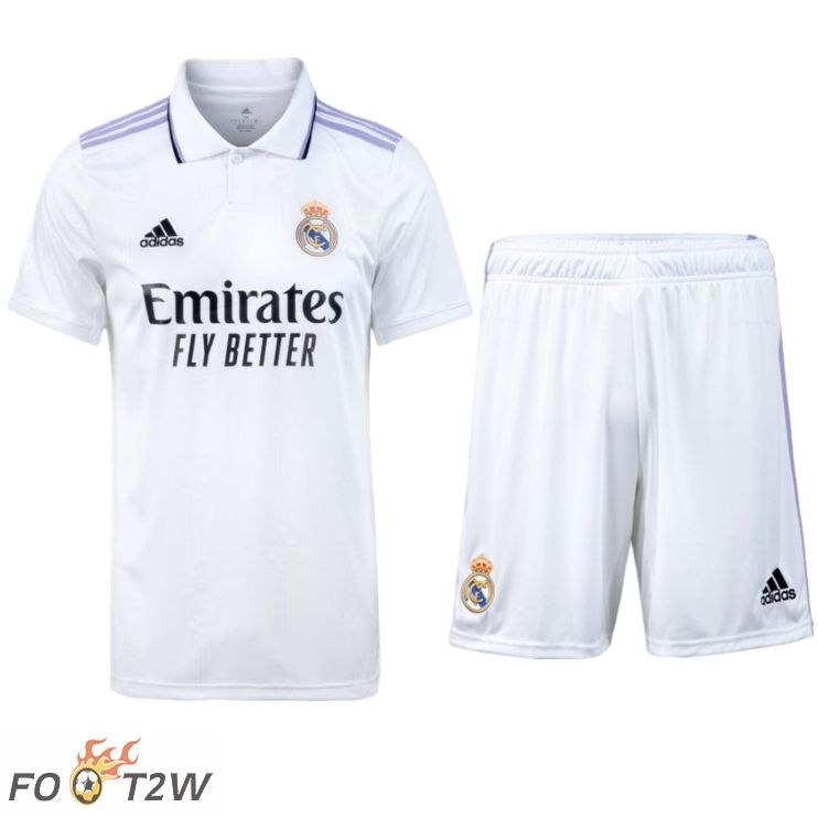 Ensemble Maillot Foot Real Madrid Domicile + Short 2022/2023