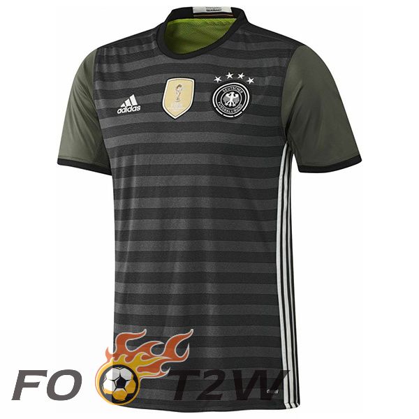 Maillot De Foot Allemagne Retro Exterieur Noir 1016