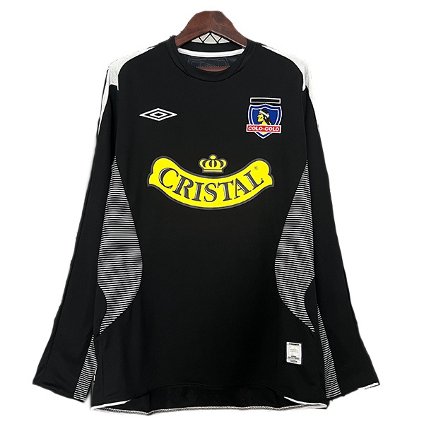 Maillot De Foot Colo-Colo Retro Exterieur Manche Longue Noir 2006