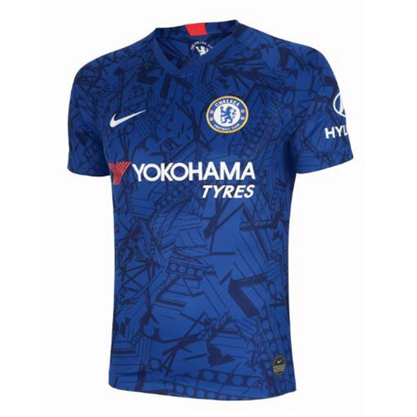 Maillot De Foot FC Chelsea Retro Domicile Bleu 2019-2020