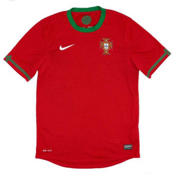 Maillot De Foot Portugal Retro Domicile Rouge 2012