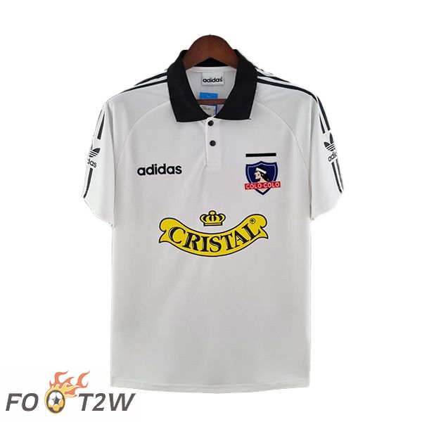 Maillot de Foot Colo-Colo Retro Domicile Blanc 1992-1993