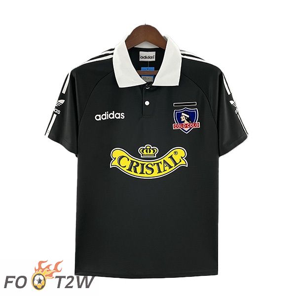 Maillot de Foot Colo-Colo Retro Exterieur Noir 1992-1993