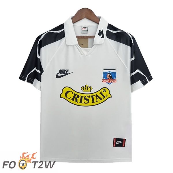 Maillot de Foot Colo-Colo Retro Domicile Blanc 1995