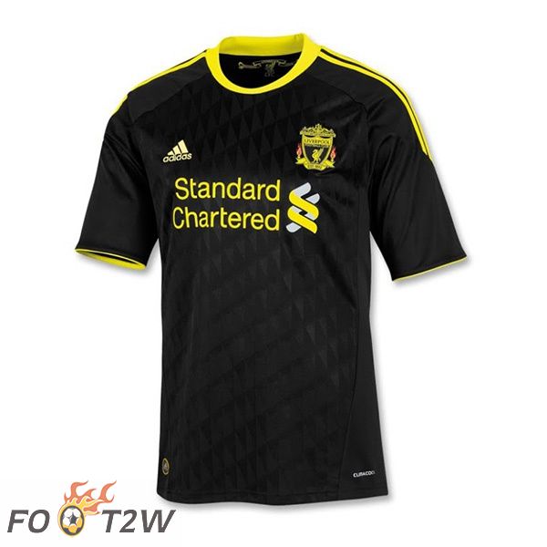 Maillot de Foot FC Liverpool Retro Third Noir 2010-2011