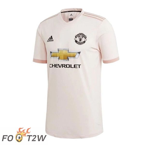 Maillot de Foot Manchester United Retro Exterieur 2018-2019