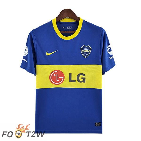 Maillot de Foot Boca Juniors Retro Domicile Bleu 2010-2011