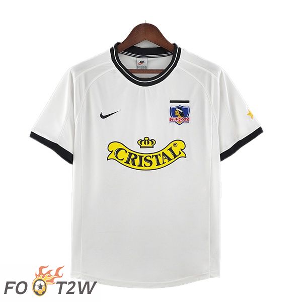 Maillot de Foot Colo-Colo Retro Domicile Blanc 2000-2001