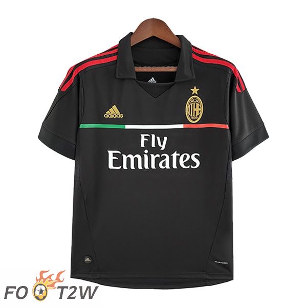 Maillot de Foot Milan AC Retro Third Noir 2011-2012