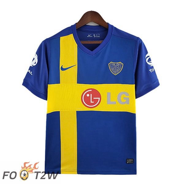 Maillot De Foot Boca Juniors Retro Domicile Bleu 2009-2010